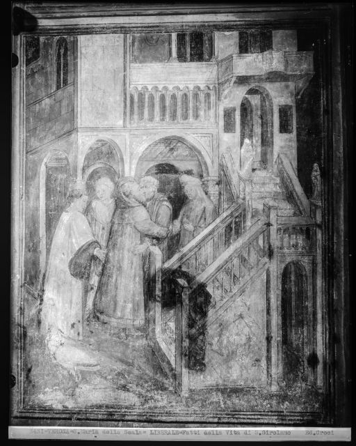 Croci, Felice — VERONA - S. Maria della Scala - LIBERALE - Fatti della vita di S. Girolamo — insieme